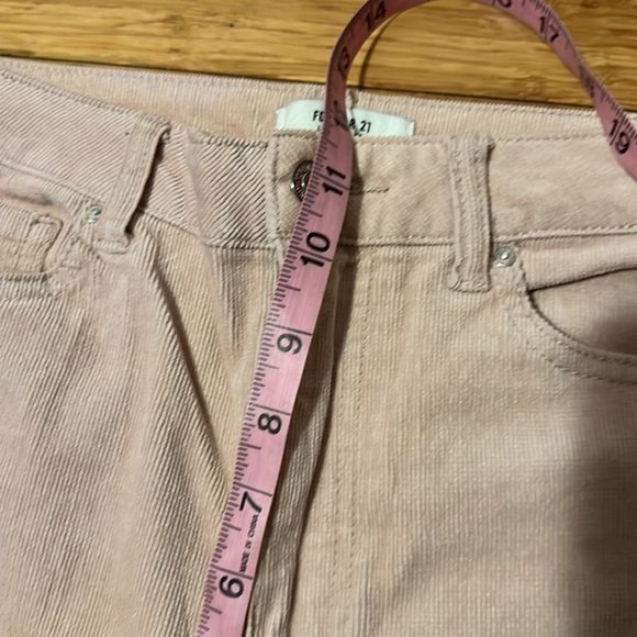 Blush Pink Forever 21 Corduroy Pants Size L - Picture 6 of 7